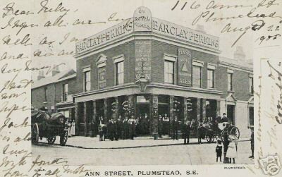 Pun in Ann Street, Plumstead. Photo:
                          Clare Crawford.