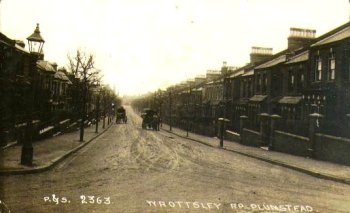 Postcard of Wrottsley Road, Plumstead c.1910