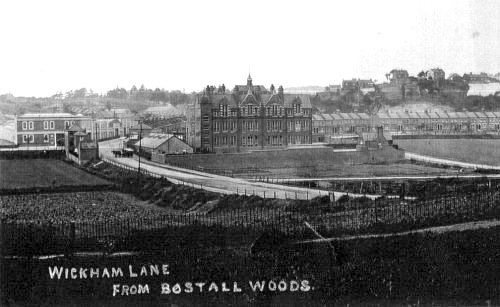 Wickham Lane (View from Bostall Woods
                            in 1911). Photo: Alan Gibbs